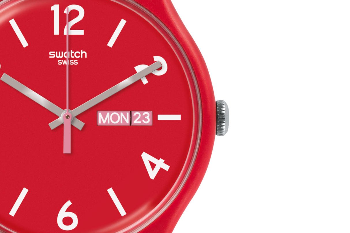 SUOR705 Reloj Swatch unisex correa de resina