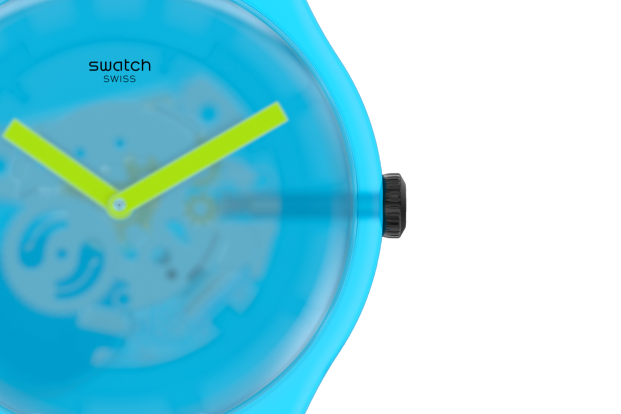 SUOS112 Reloj Swatch de dama correa de resina