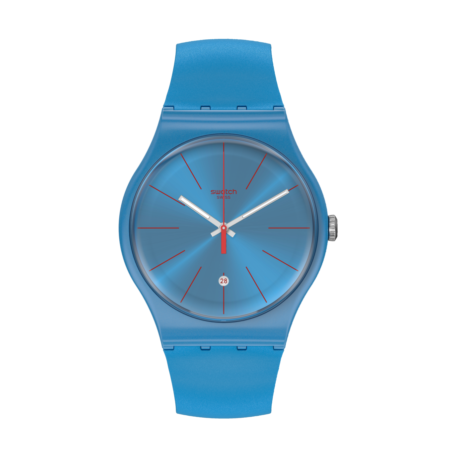 SUOS401 Swatch Lagoonnazing Unisex correa de resina