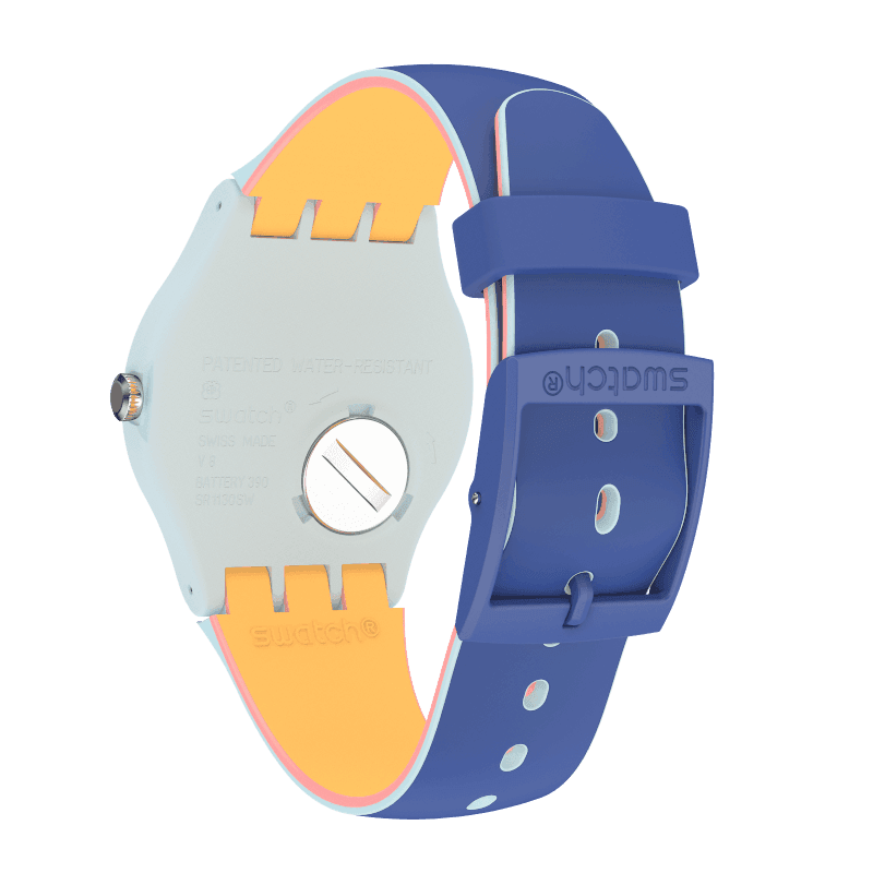 SUOS403 Reloj Swatch Blue unisex correa de resina