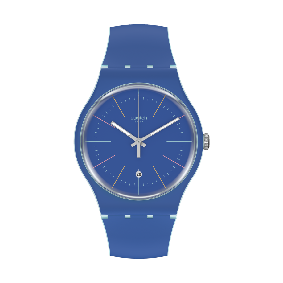 SUOS403 Reloj Swatch Blue unisex correa de resina