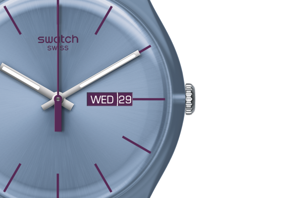 SUOS701 Swatch Sea Rebel unisex pulsera de caucho