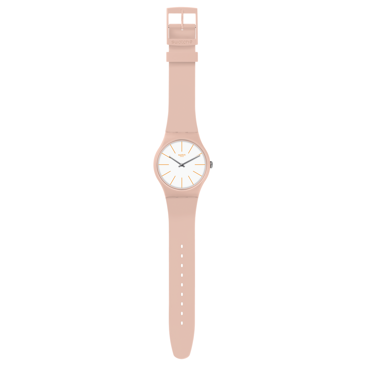 SUOT102 Reloj Swatch de dama pulsera de caucho