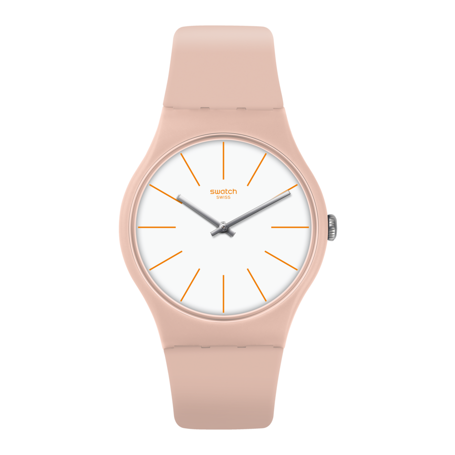 SUOT102 Reloj Swatch de dama pulsera de caucho