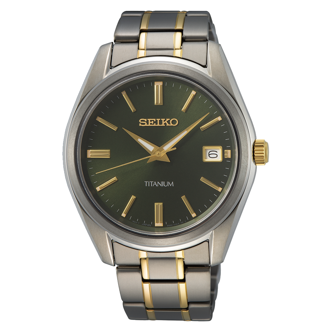 SUR377P1 Reloj Seiko Titanium de hombre correa de acero inoxidable