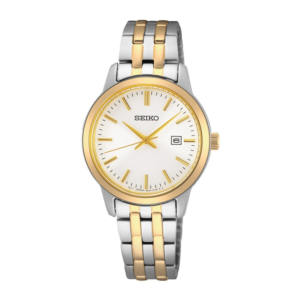 SUR410P1 Reloj Seiko Clásico Análogo para Mujer pulsera de Metal