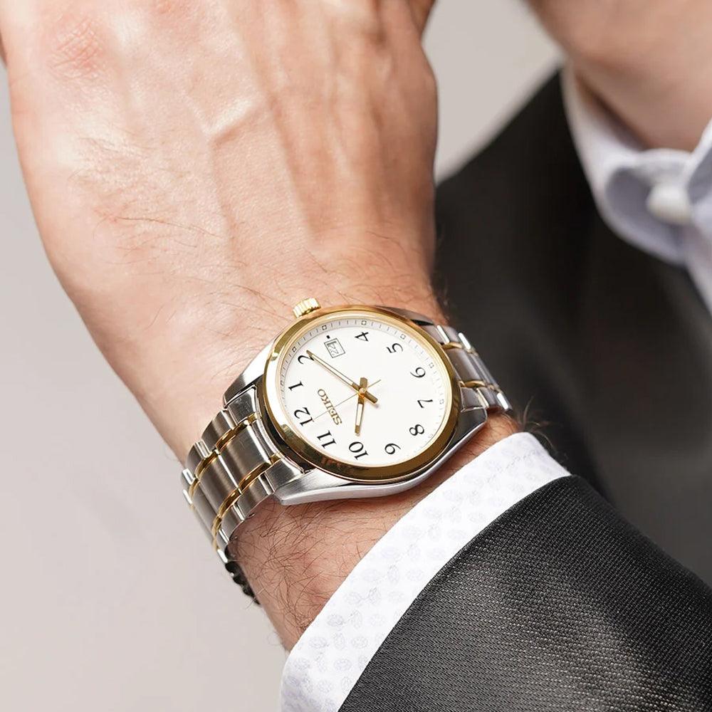 SUR460P1 Reloj Seiko de hombre pulsera de metal