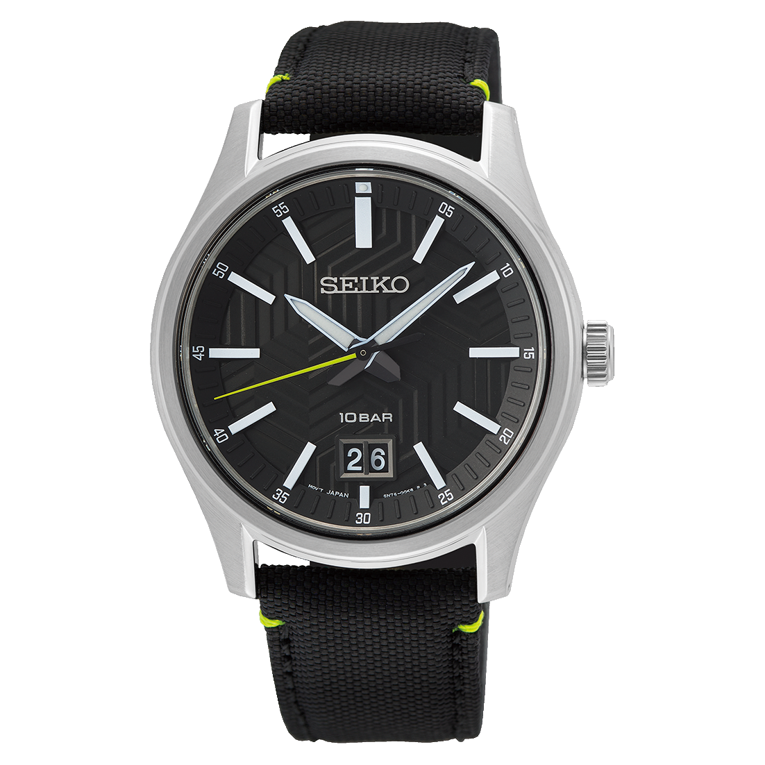 SUR517P1 Seiko Sport reloj de hombre pulsera de tela