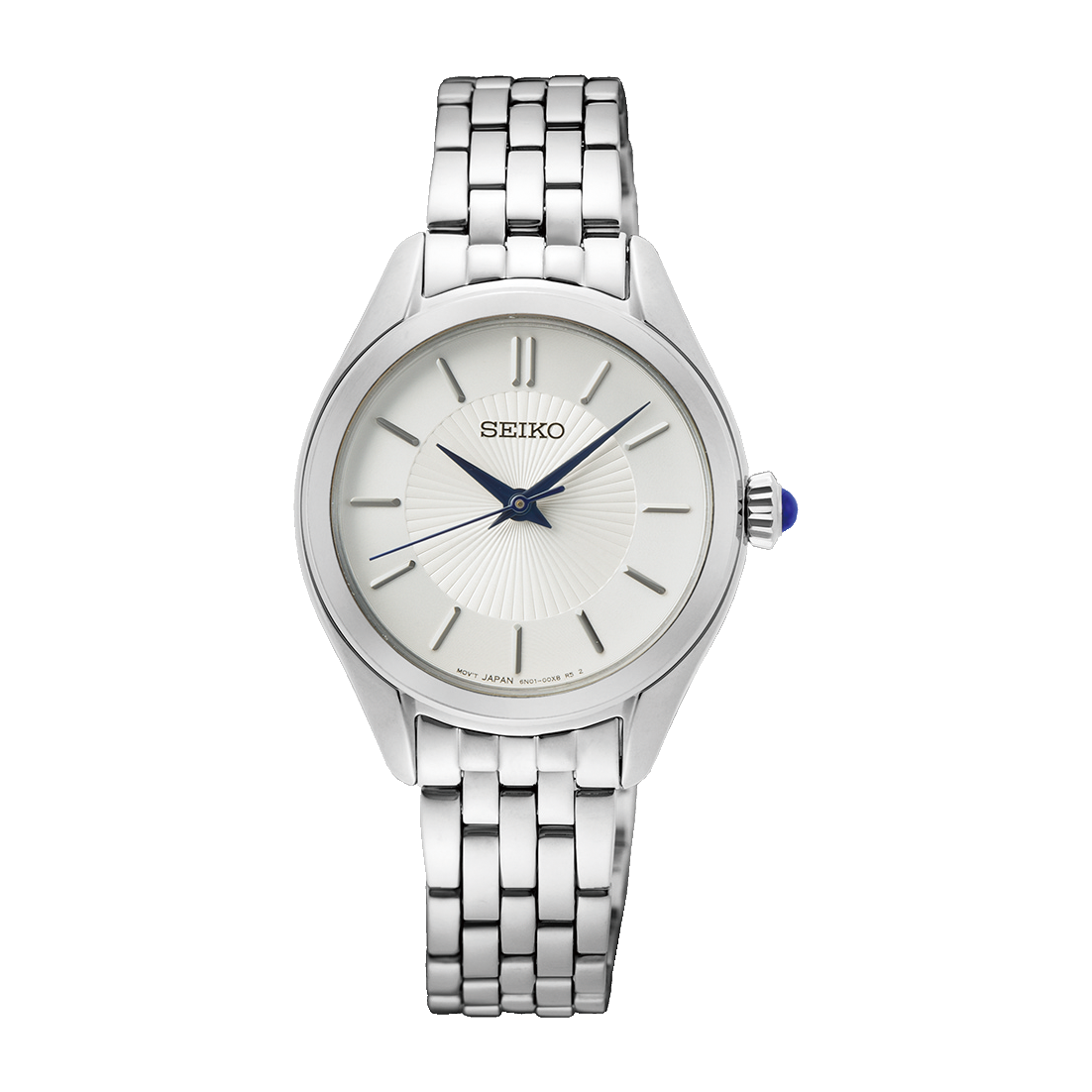 SUR537P1 Reloj Seiko Classic de mujer banda de metal 29 mm