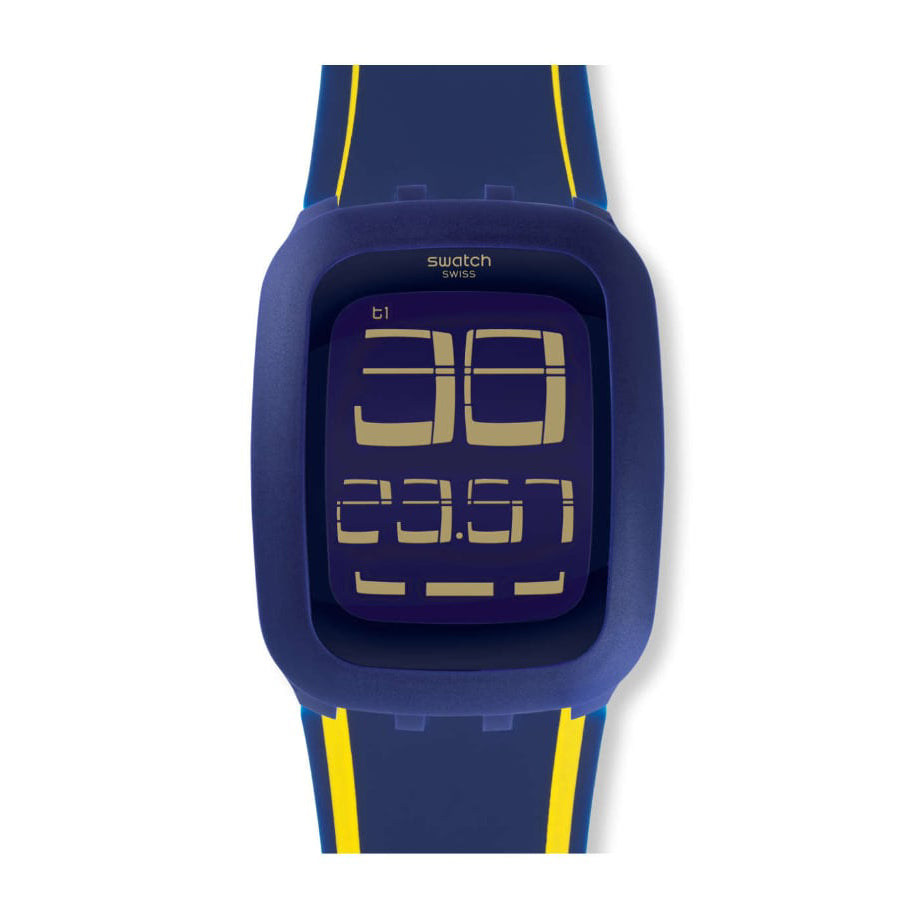 SURN106 Reloj Swatch Unisex pulsera de caucho
