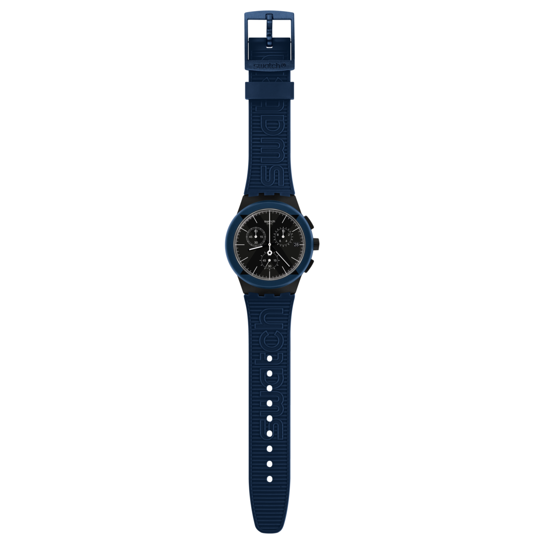 SUSB418 Swatch X-District de caballero correa de caucho