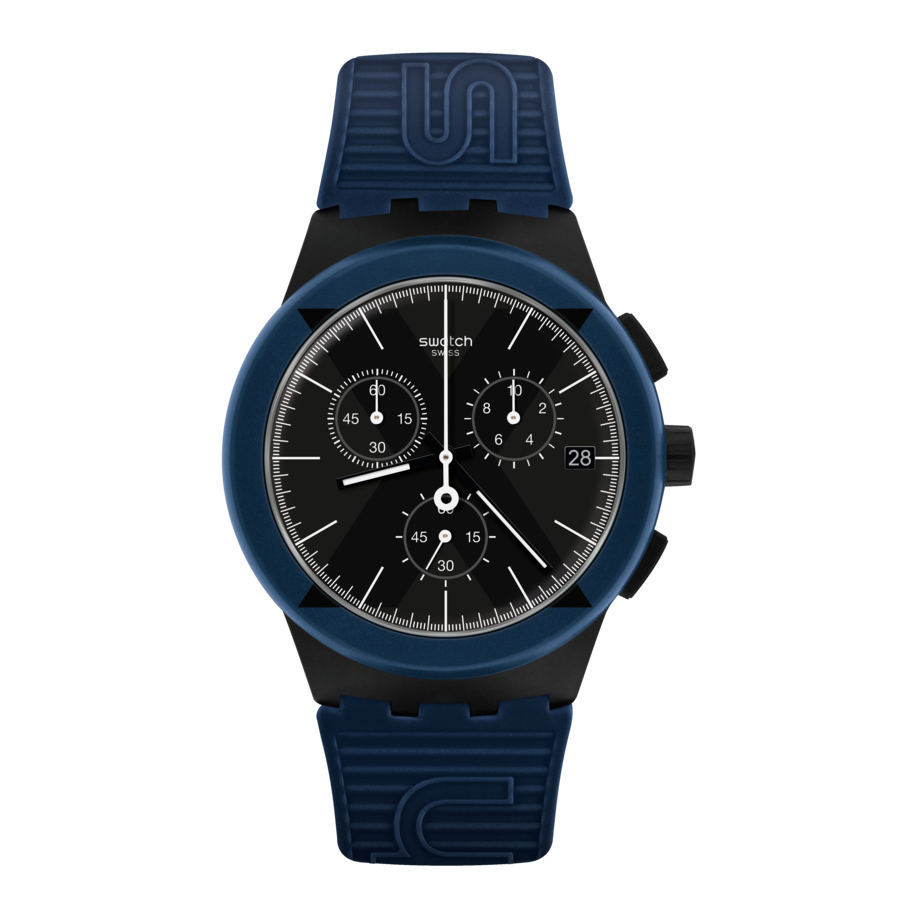 SUSB418 Swatch X-District de caballero correa de caucho