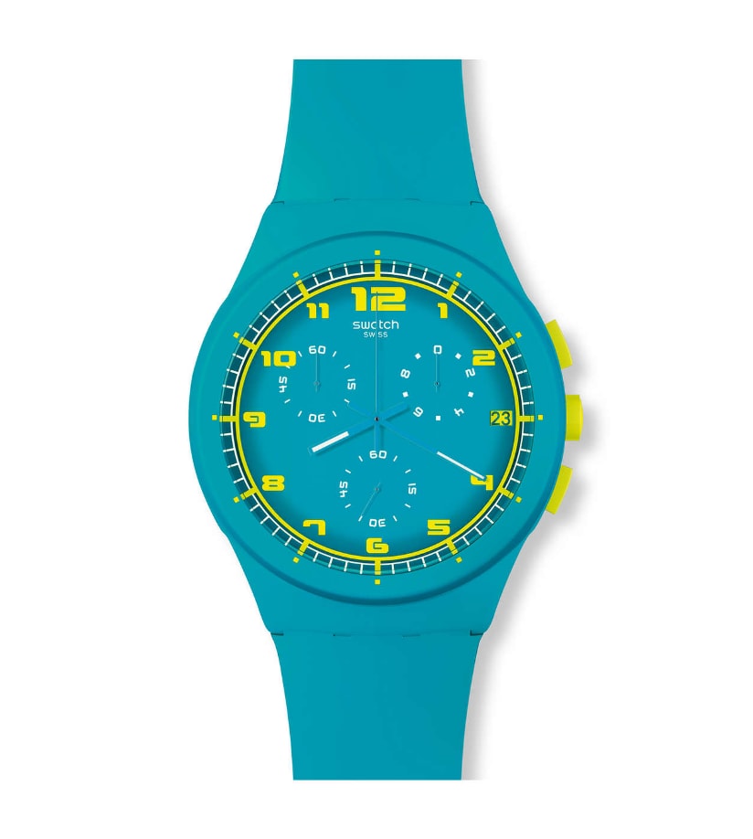 SUSL400 Reloj Swatch Acid Drop de hombre correa de caucho