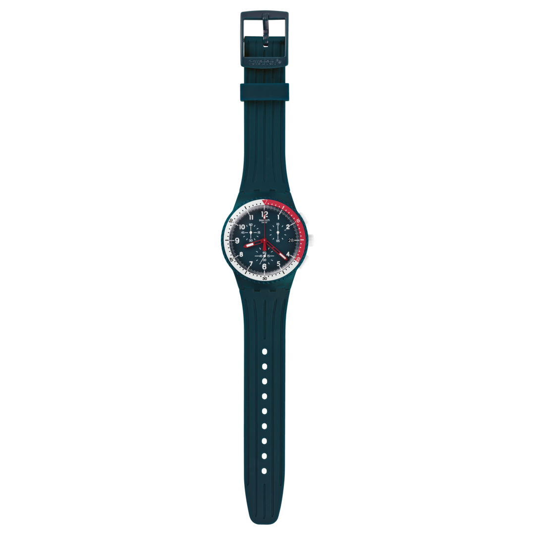 SUSN405 Reloj Swatch El Comandante Unisex pulsera de resina