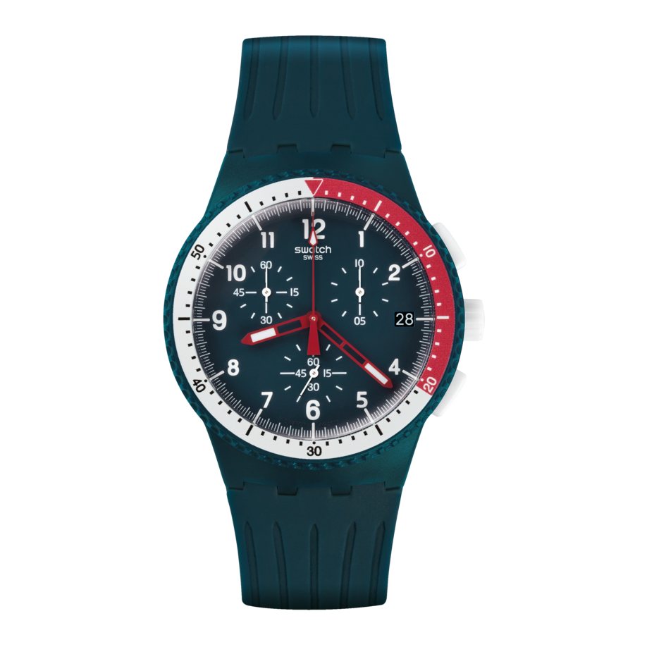 SUSN405 Reloj Swatch El Comandante Unisex pulsera de resina