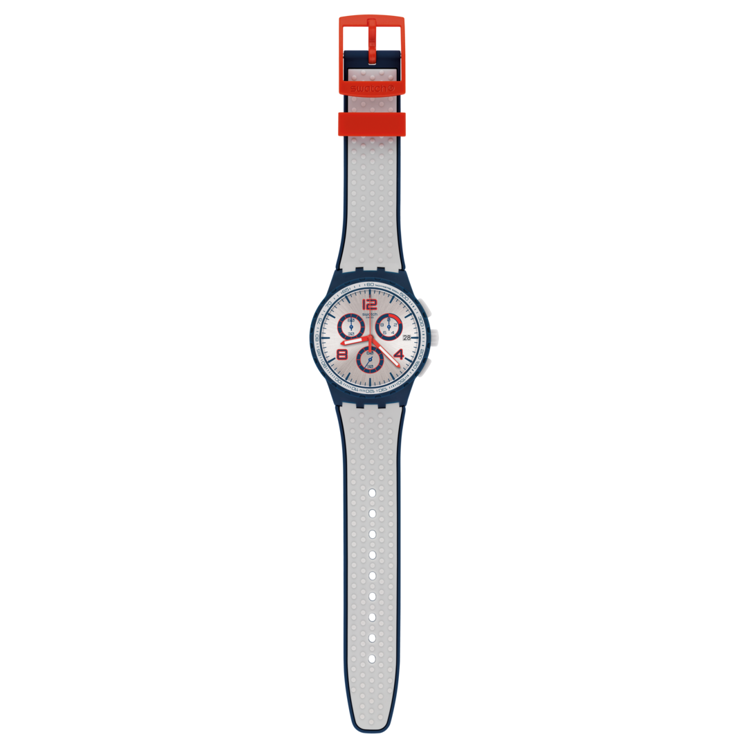 SUSN411 Reloj Swatch Humpy Bumpy de hombre pulsera de caucho