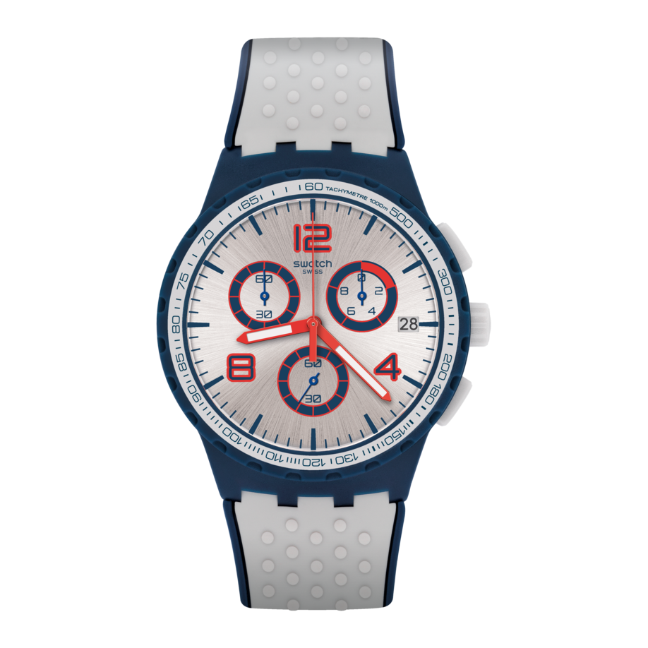SUSN411 Reloj Swatch Humpy Bumpy de hombre pulsera de caucho