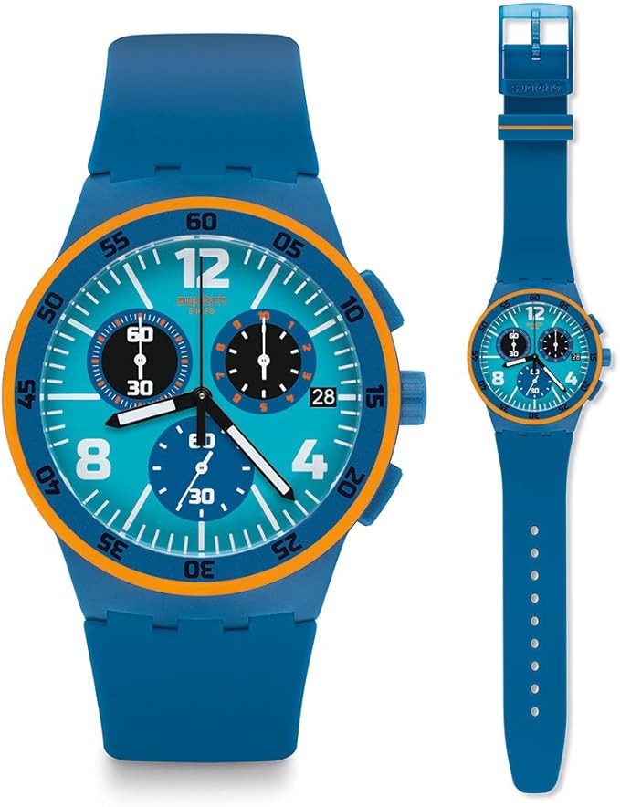 SUSN413 Reloj Swatch de hombre correa de silicona