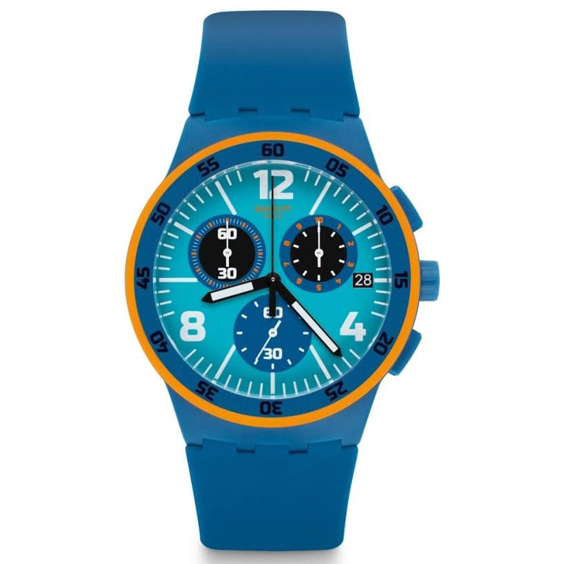 SUSN413 Reloj Swatch de hombre correa de silicona