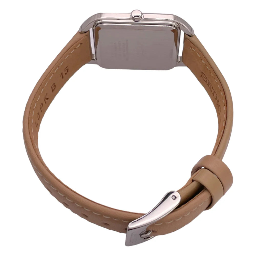 SWR089P1 Reloj Seiko Essentials de mujer pulsera de piel 26 mm