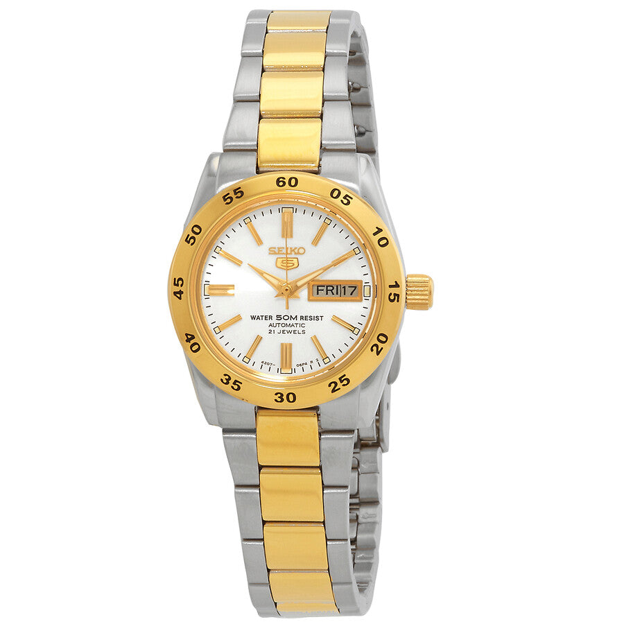 SYMG42K1 Reloj Seiko 5 Análogo para Mujer pulsera de Metal