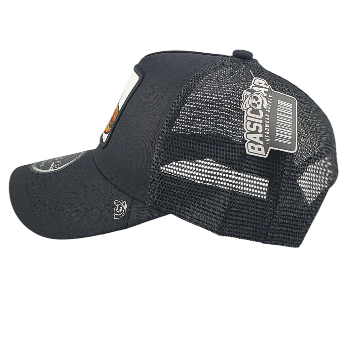 Gorras Basic Cap Authentic food Sombrero con malla trasera