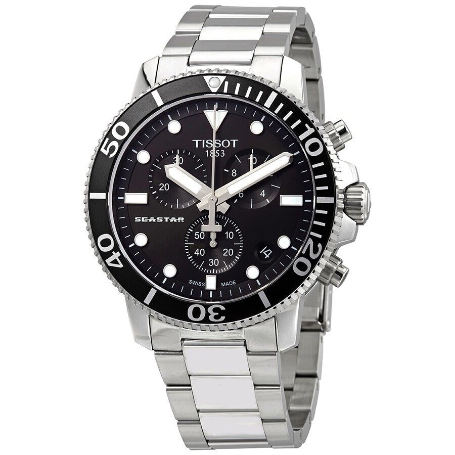 T120.417.11.051.00 Reloj Tissot Seastar 1000 de hombre correa de metal