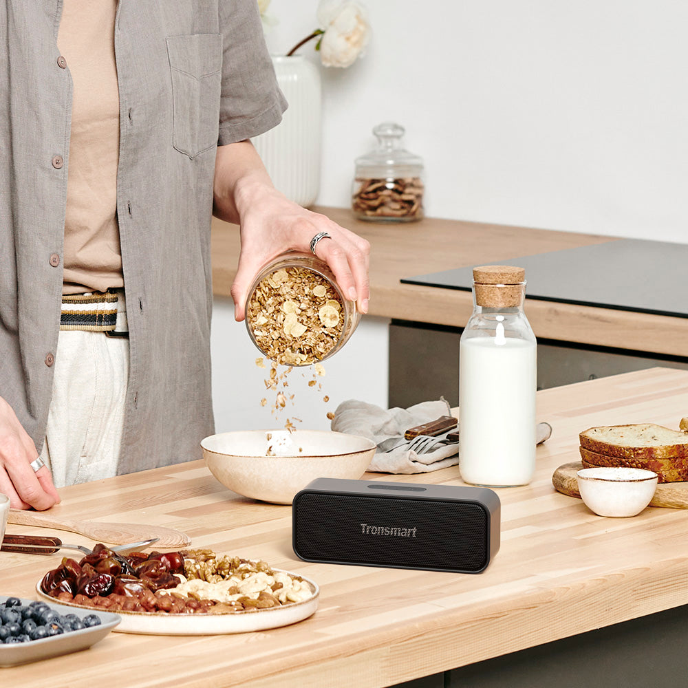 985906 Bocina Tronsmart T2 Mini conexión bluetooth y auxiliar
