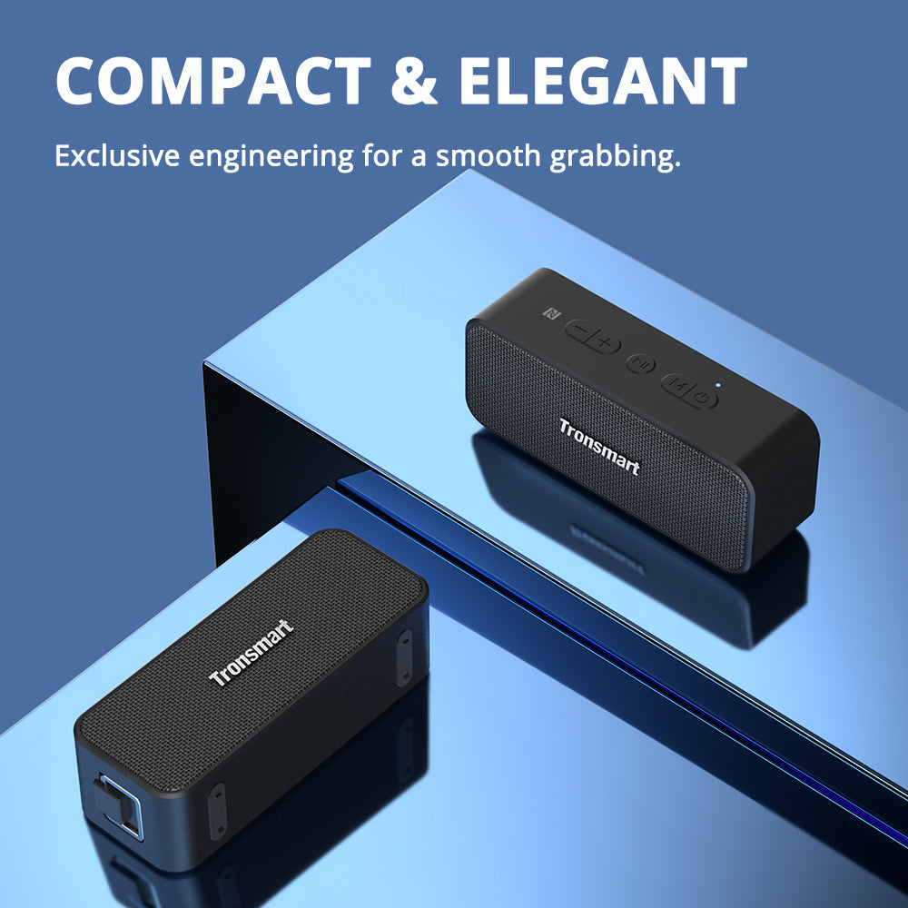 1019754 Bocina Tronsmart T2 Plus UPGRADED Conexión Bluetooth