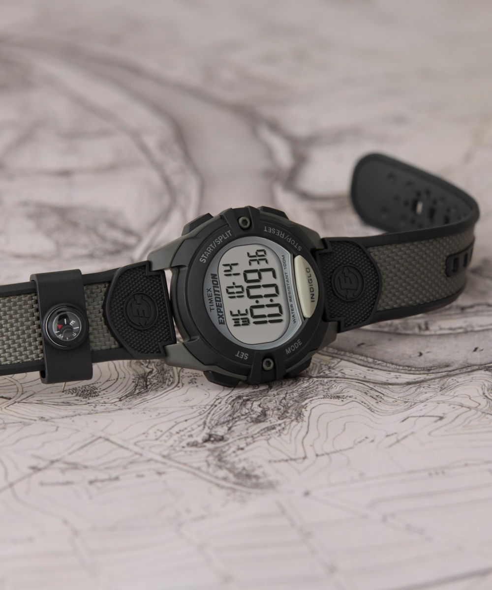 T40941 Reloj Timex Expedition Digital para Hombre Pulsera de Caucho 41 mm