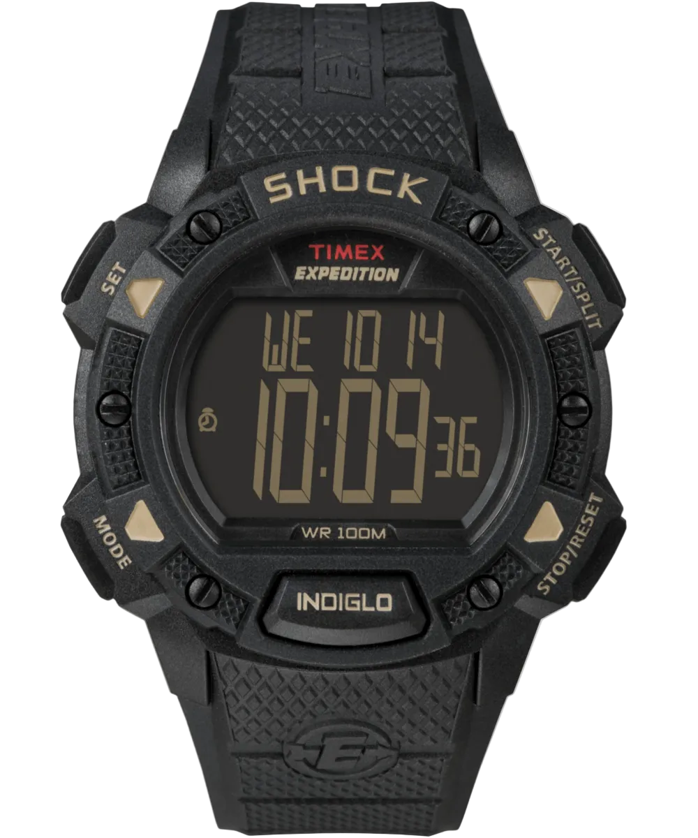 T49896 Reloj Timex Expedition Shock CAT Hombre Correa de Resina