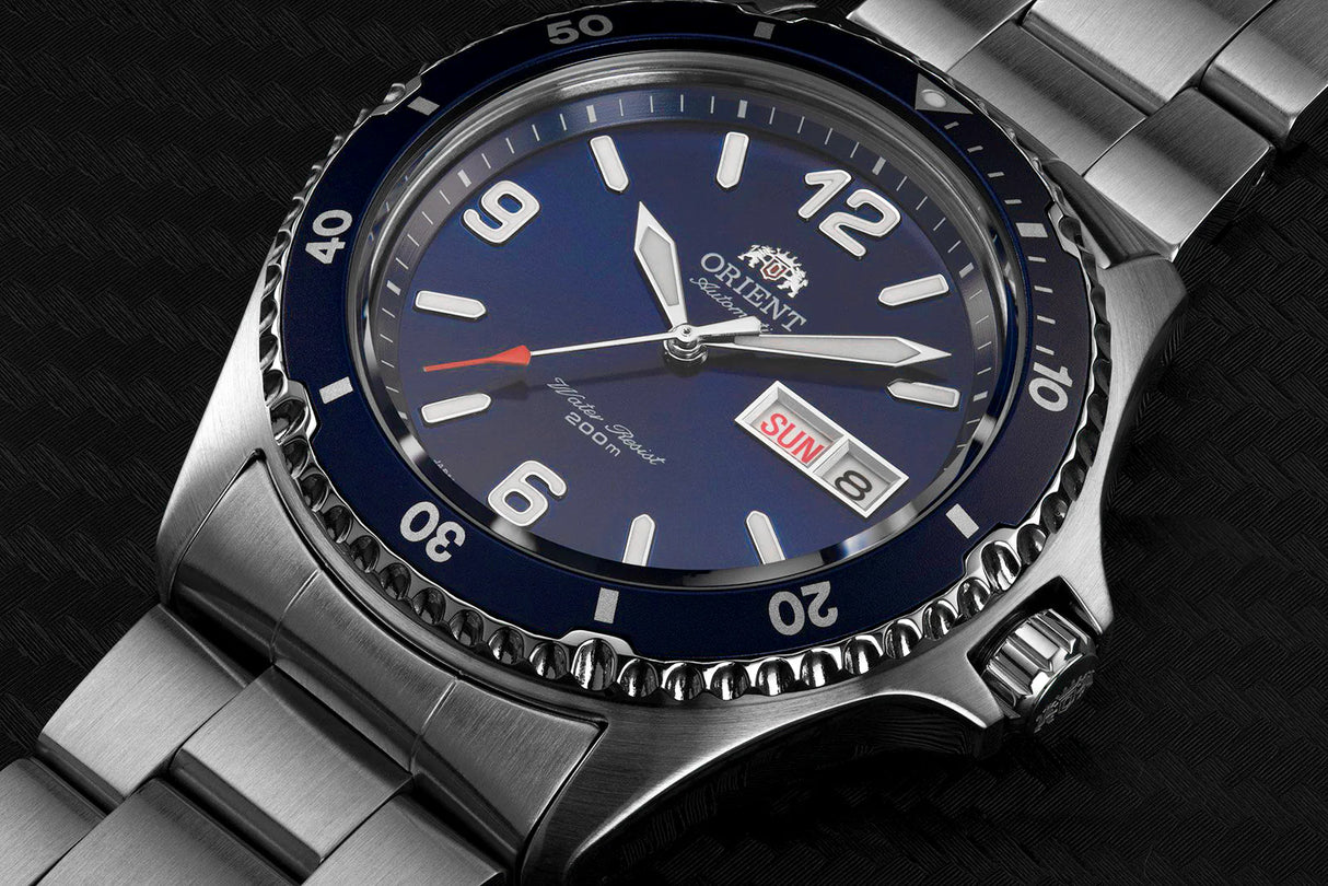 TAA02002D Orient Sport de caballero correa de acero inoxidable