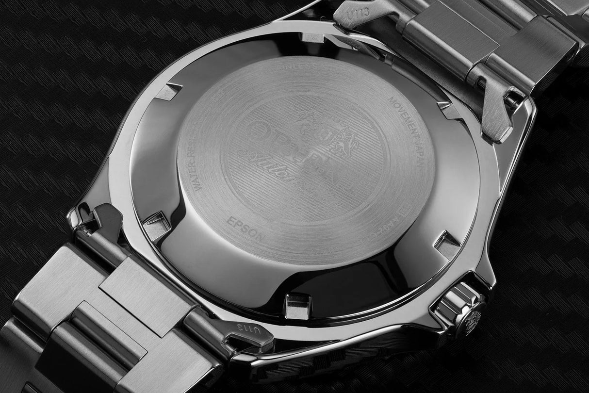 TAA02002D Orient Sport de caballero correa de acero inoxidable