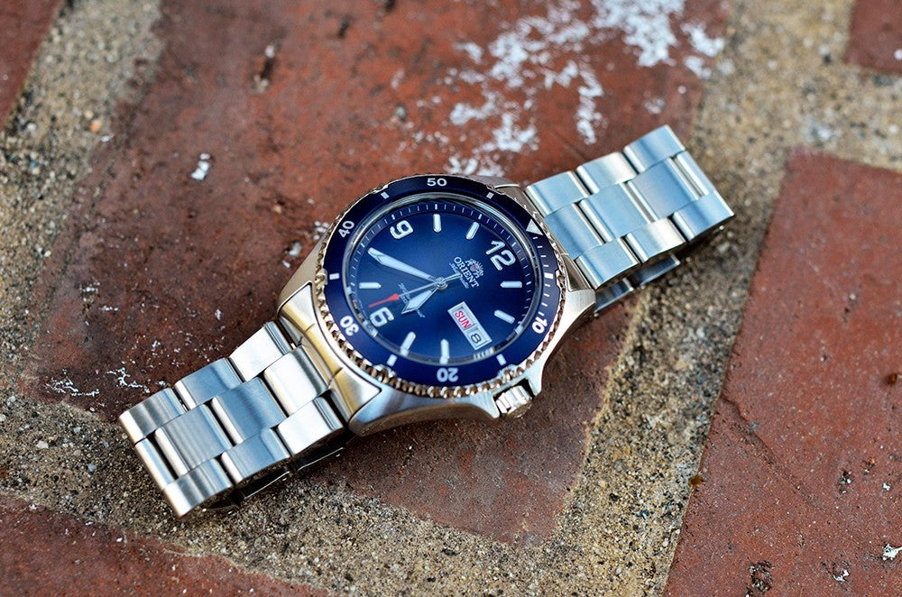 TAA02002D Orient Sport de caballero correa de acero inoxidable