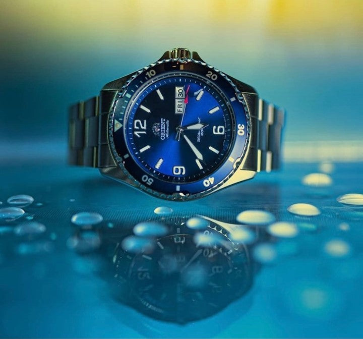 TAA02002D Orient Sport de caballero correa de acero inoxidable