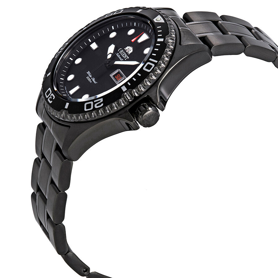 TAA02003B Reloj Orient Ray Raven de hombre correa de acero inoxidable