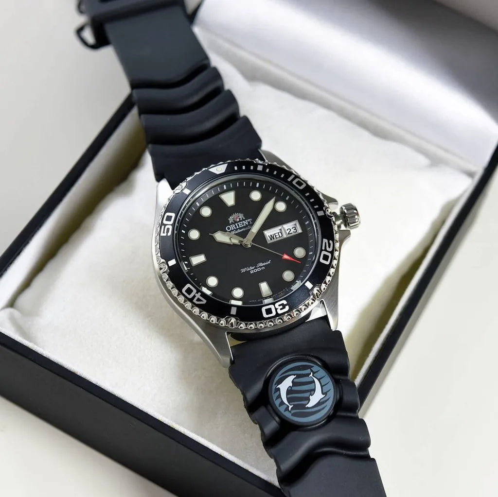 TAA02007B Reloj Orient de hombre pulsera de resina