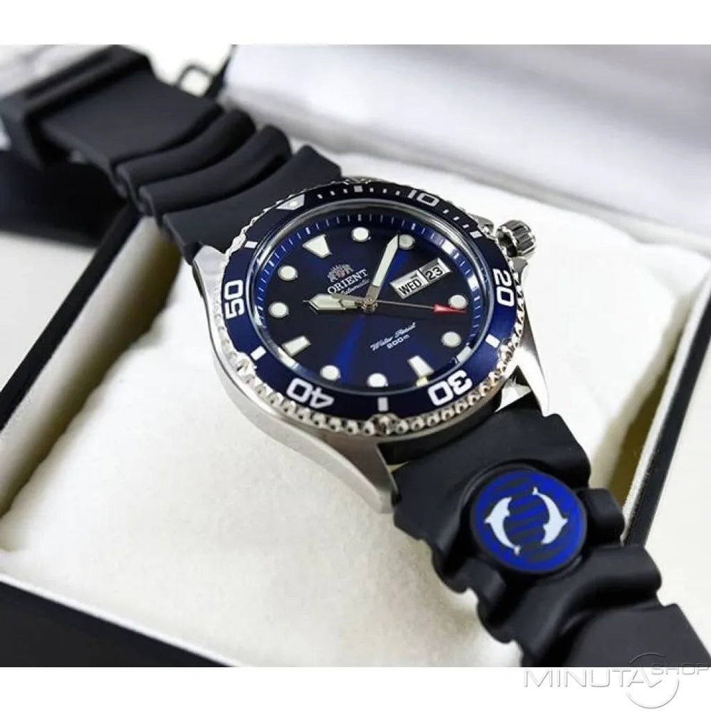 TAA02008D Orient Ray de caballero pulsera de resina