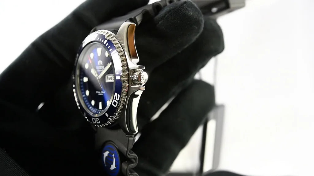 TAA02008D Orient Ray de caballero pulsera de resina