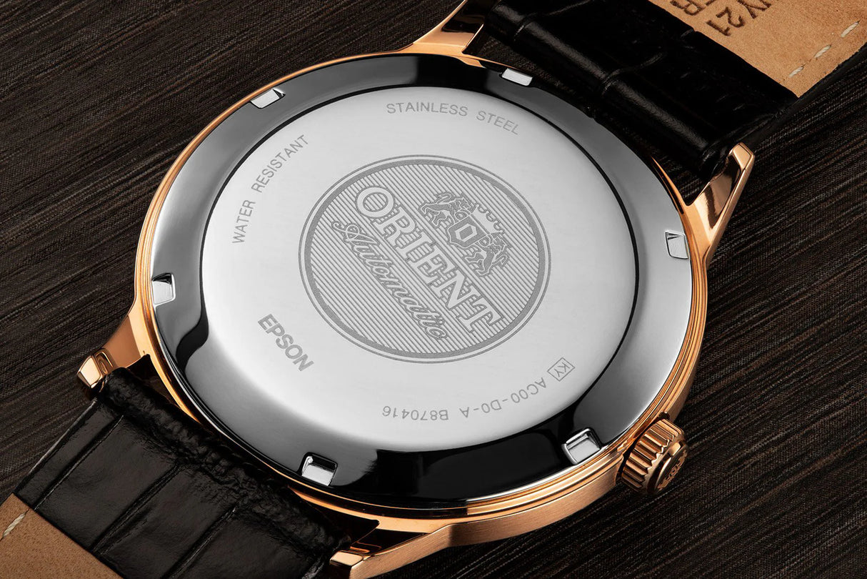 TAC00001B Reloj Orient Bambino de caballero pulsera de cuero