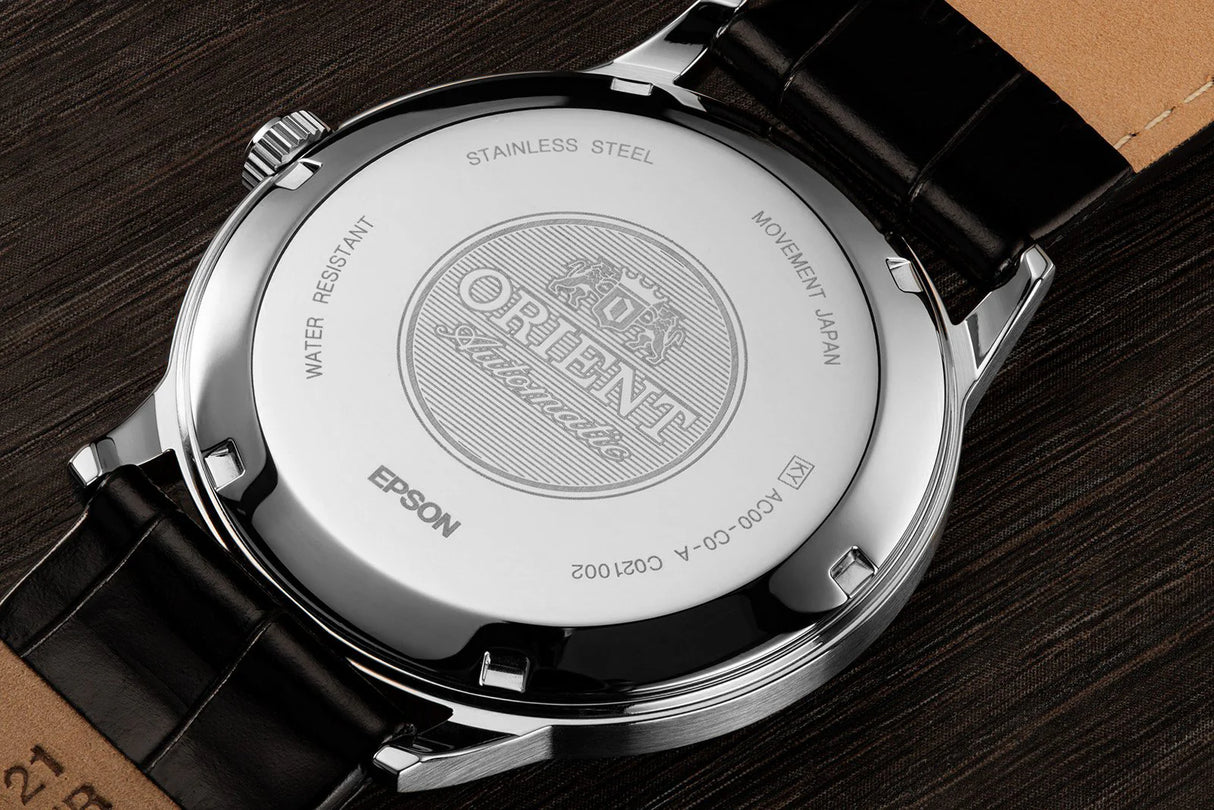 TAC00004B Reloj Orient Bambino de caballero pulsera de cuero