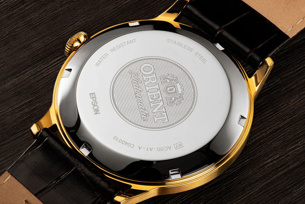 TAC00007W Reloj Orient Bambino de caballero pulsera de piel