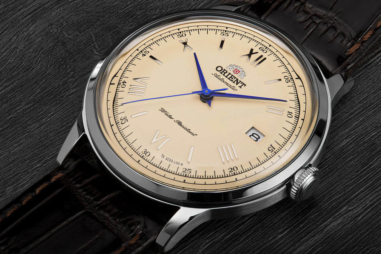 TAC00009N Reloj Orient Bambino de caballero pulsera de cuero