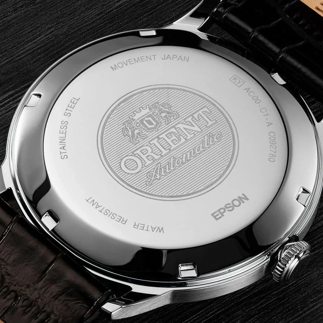 TAC0000DB Reloj Orient Bambino de hombre pulsera de piel