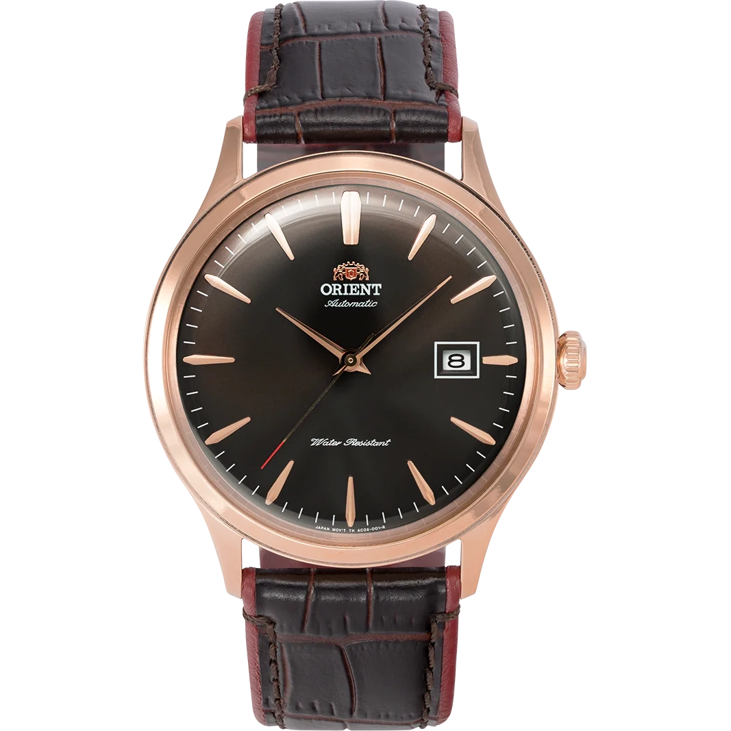 TAC08001T Reloj Orient Bambino de caballero pulsera de cuero