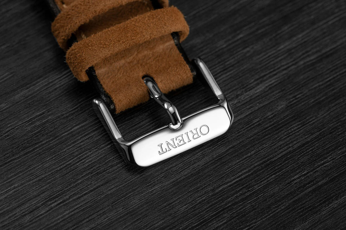 TAC08003A Reloj Orient Bambino de hombre pulsera de cuero