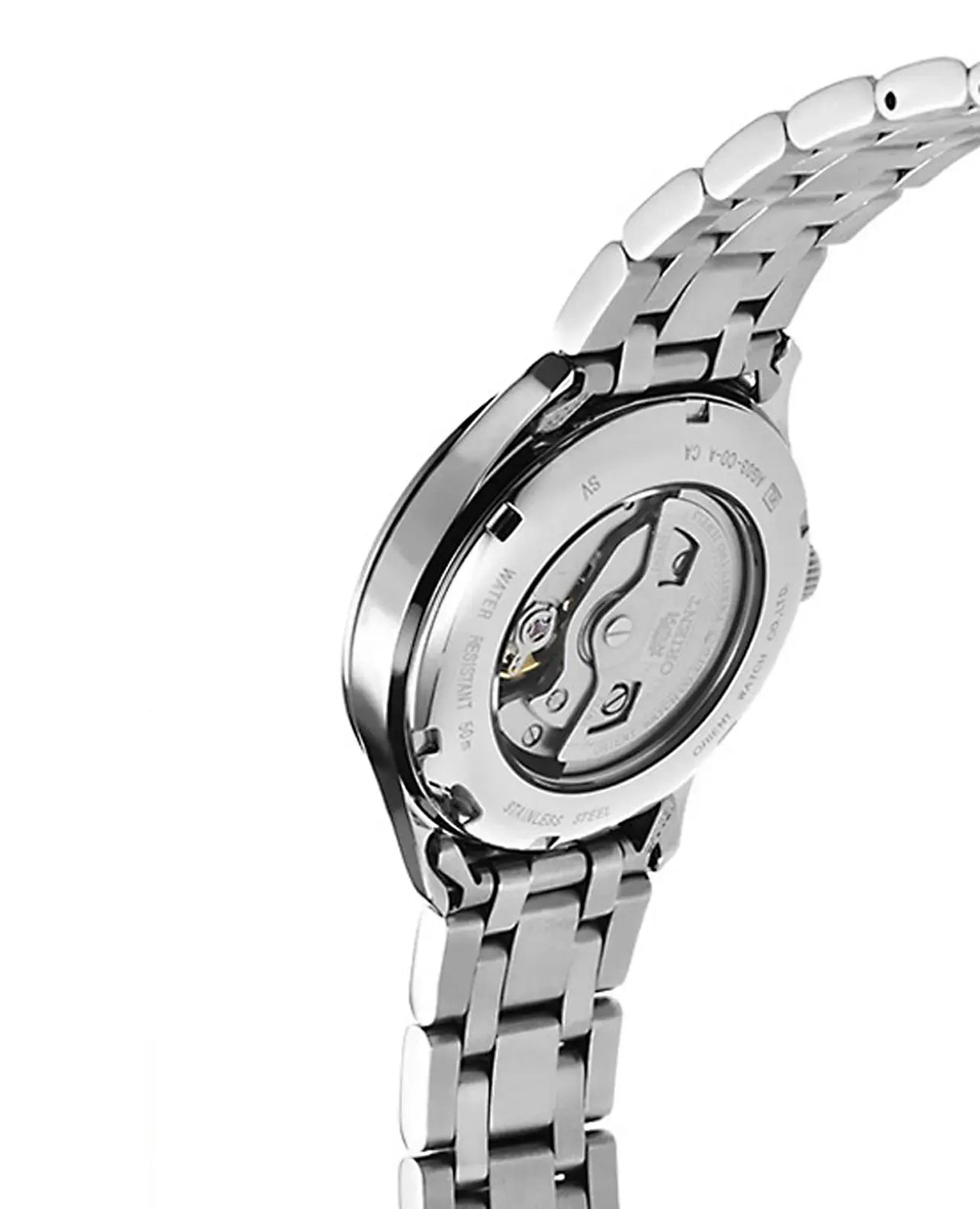 TAG03001B Reloj Orient Open Heart de hombre pulsera de metal