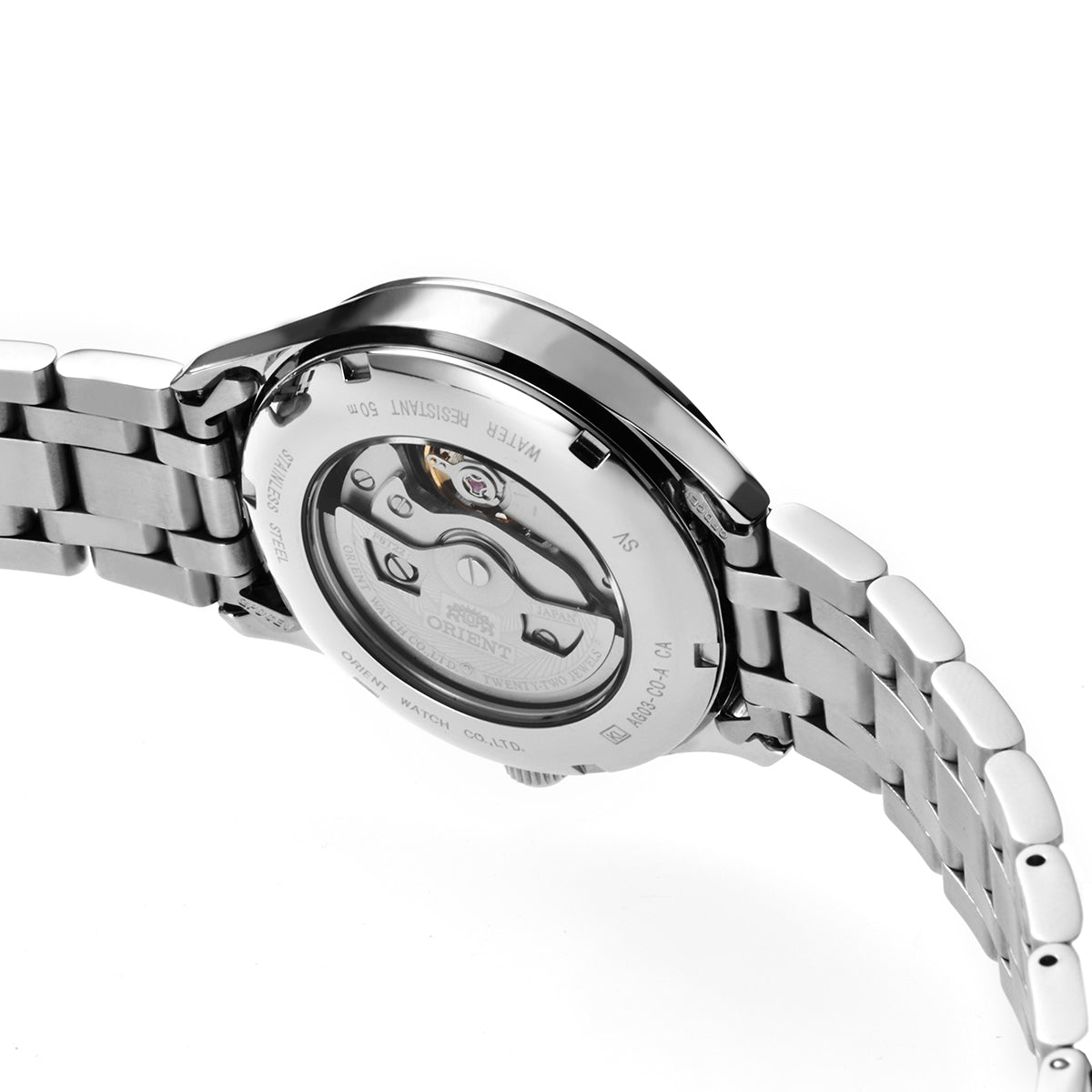 TAG03001W Reloj Orient de caballero pulsera de metal