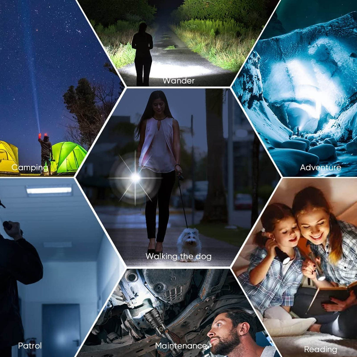 TS-FL1138 Linterna LED P50 recargable