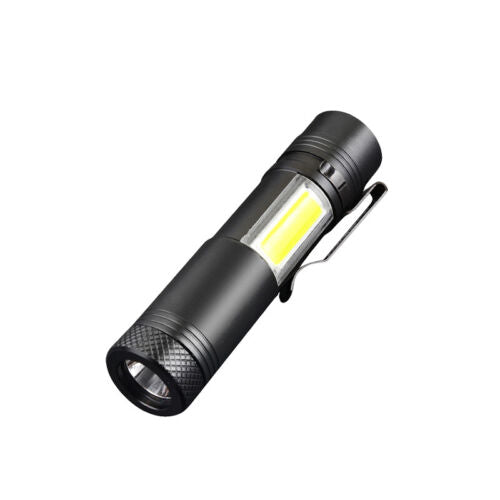 TS-FL1198 Linterna LED de Alta Potencia con Zoom y 4 Modos de Luz